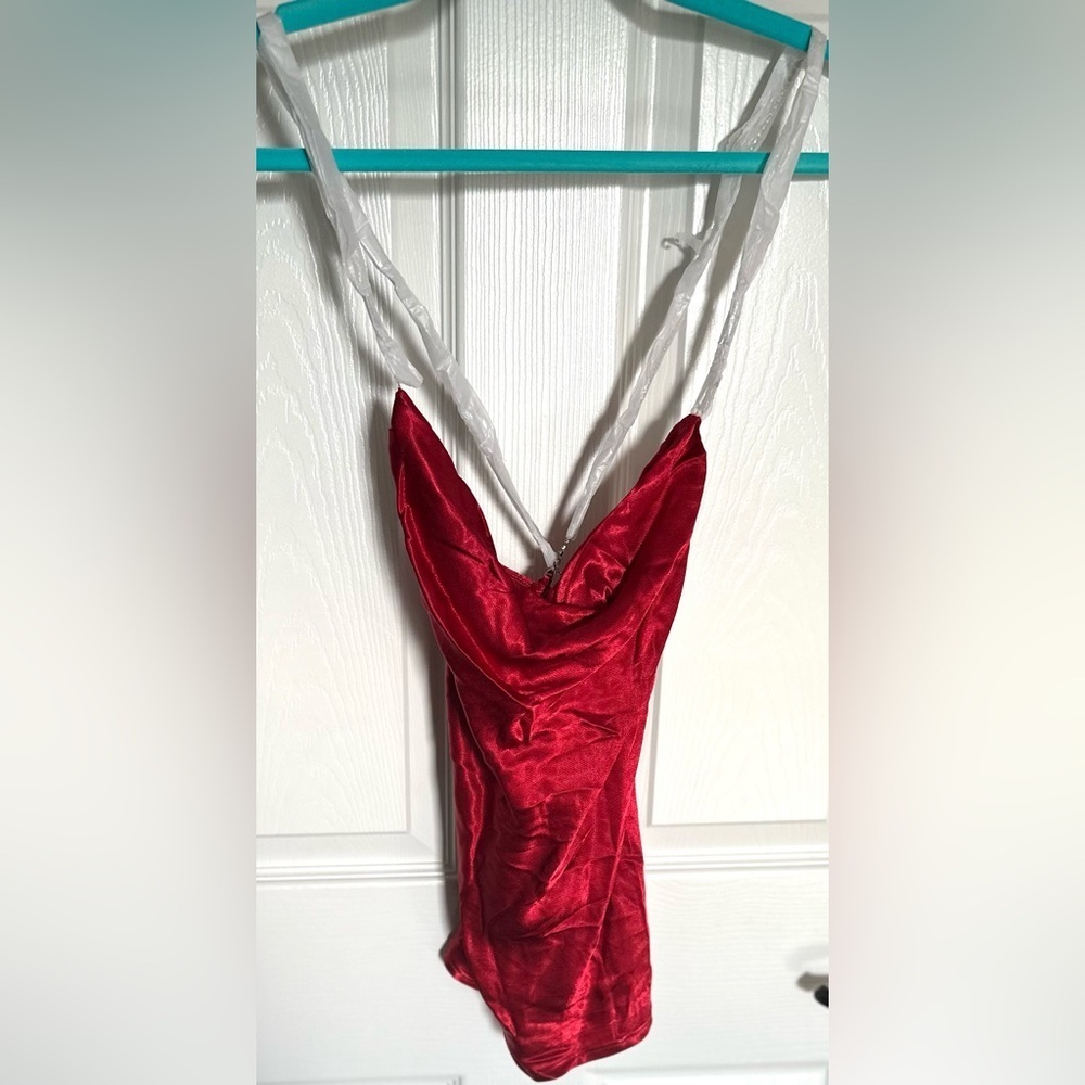 ‼️RARE‼️🎸ASTR🎸🔥NWT🔥The Label Vita Top in Red—M - Picture 5 of 16